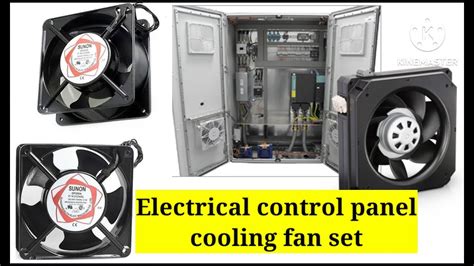 electrical enclosure cooling fan control|electrical panel cooling fan.